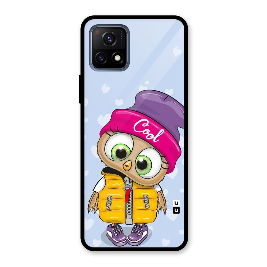 Cool Owl Glass Back Case for Vivo Y72 5G