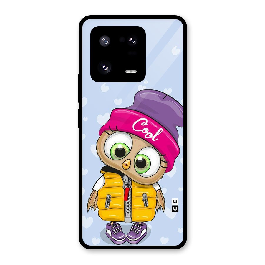 Cool Owl Glass Back Case for Xiaomi 13 Pro