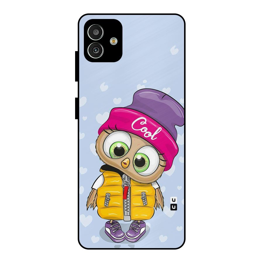 Cool Owl Metal Back Case for Galaxy M13 5G