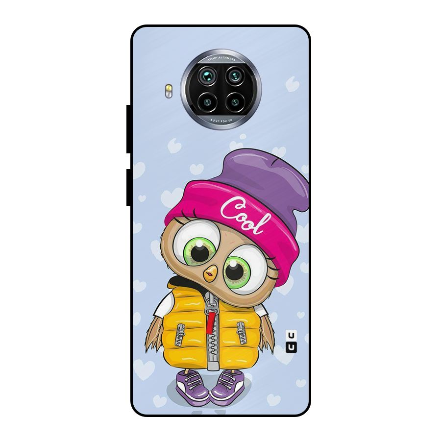 Cool Owl Metal Back Case for Mi 10i