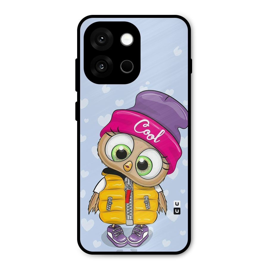 Cool Owl Metal Back Case for OnePlus 13s