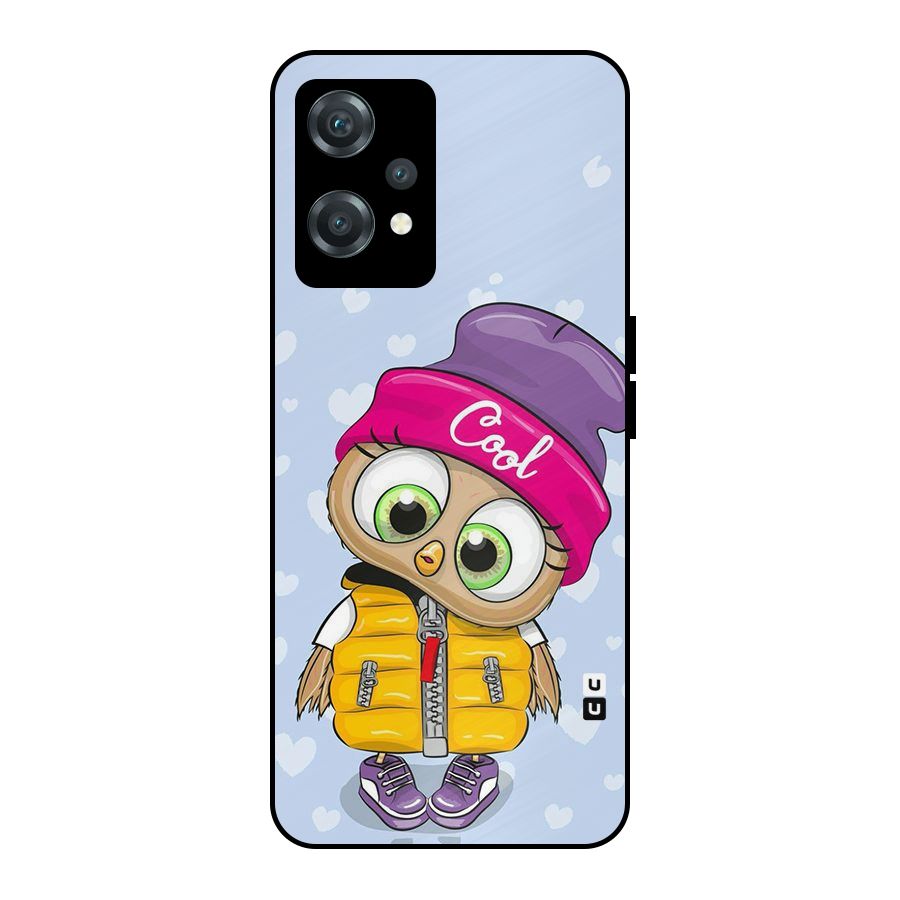 Cool Owl Metal Back Case for OnePlus Nord CE 2 Lite 5G