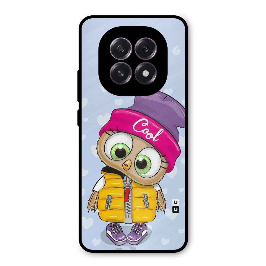 Cool Owl Metal Back Case for Oppo F29