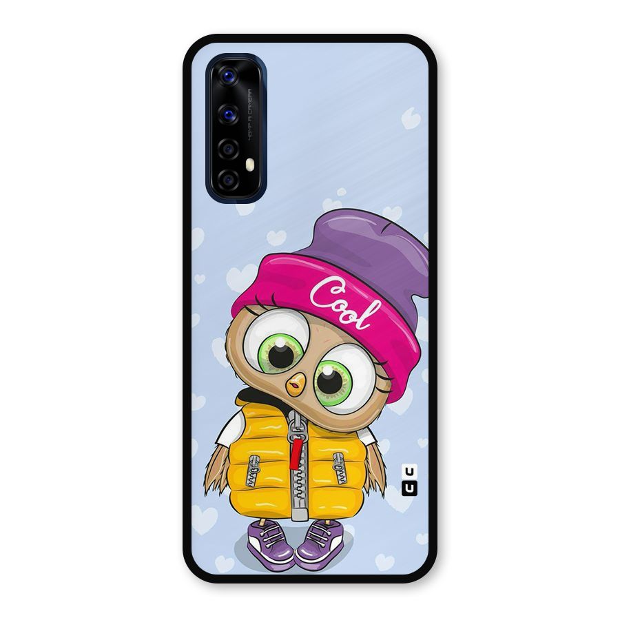 Cool Owl Metal Back Case for Realme 7