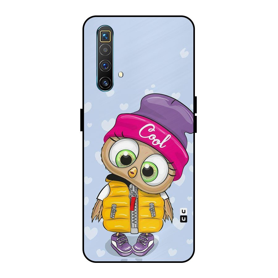 Cool Owl Metal Back Case for Realme X3 SuperZoom