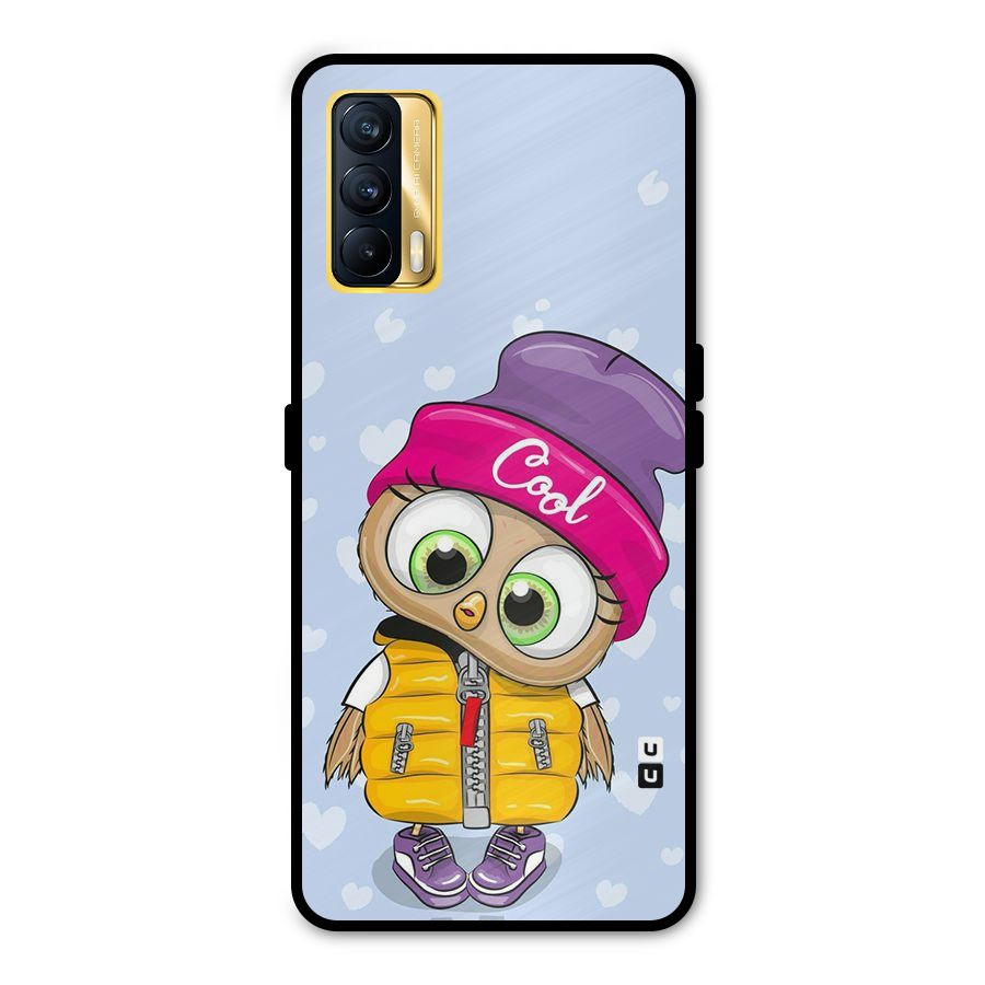 Cool Owl Metal Back Case for Realme X7
