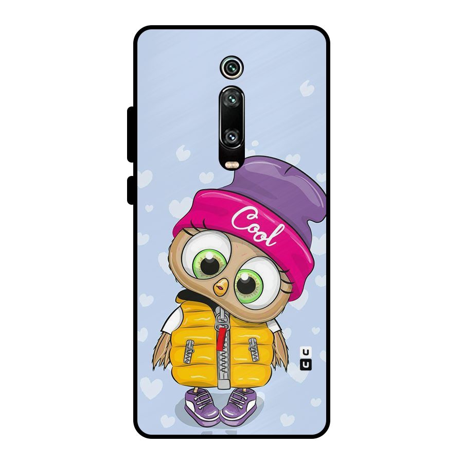 Cool Owl Metal Back Case for Redmi K20