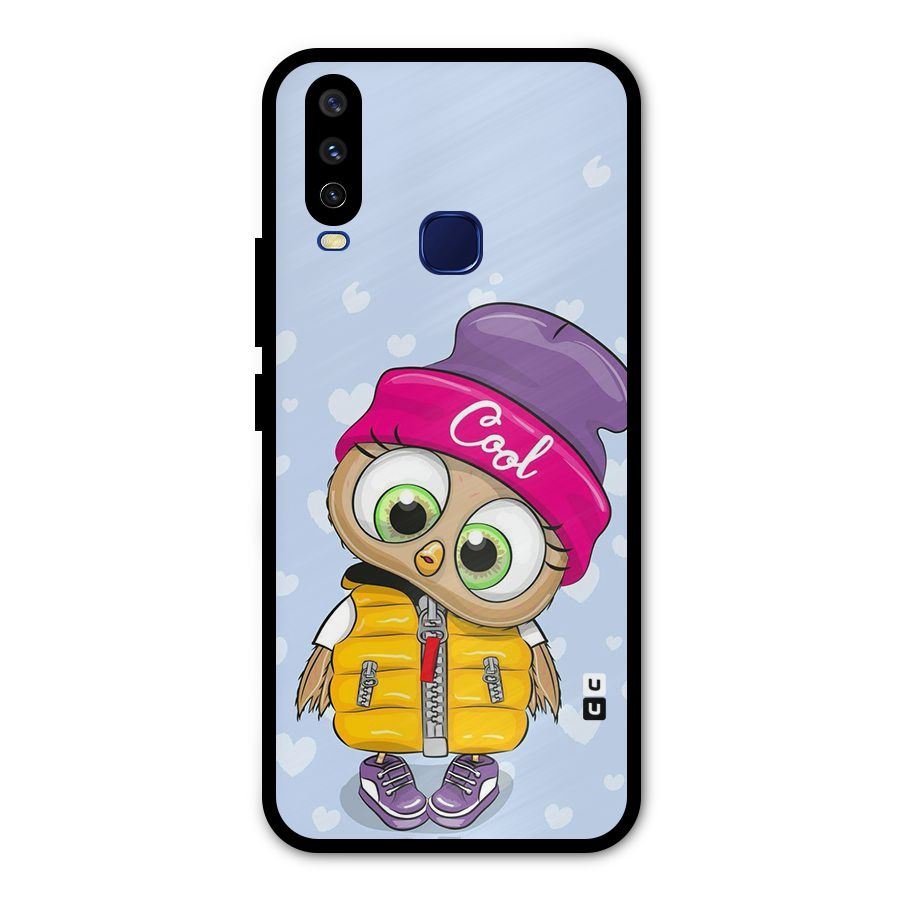 Cool Owl Metal Back Case for Vivo V17
