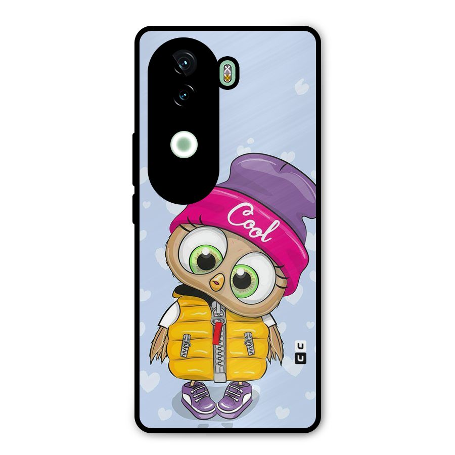 Cool Owl Metal Back Case for Vivo V40e