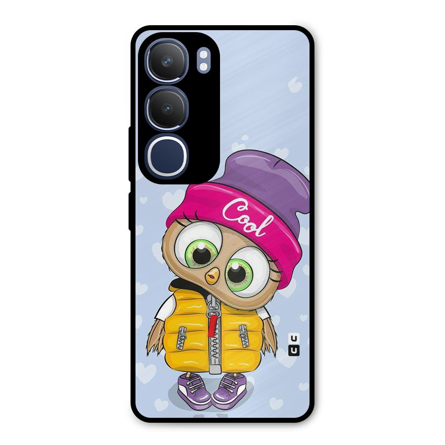 Cool Owl Metal Back Case for Vivo Y29