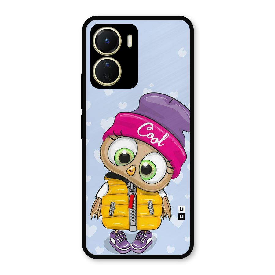 Cool Owl Metal Back Case for Vivo Y56