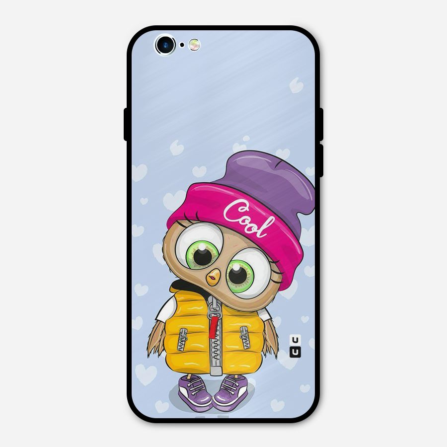Cool Owl Metal Back Case for iPhone 6 6s