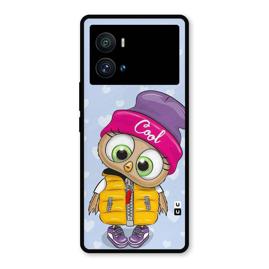 Cool Owl Metal Back Case for iQOO 9 Pro