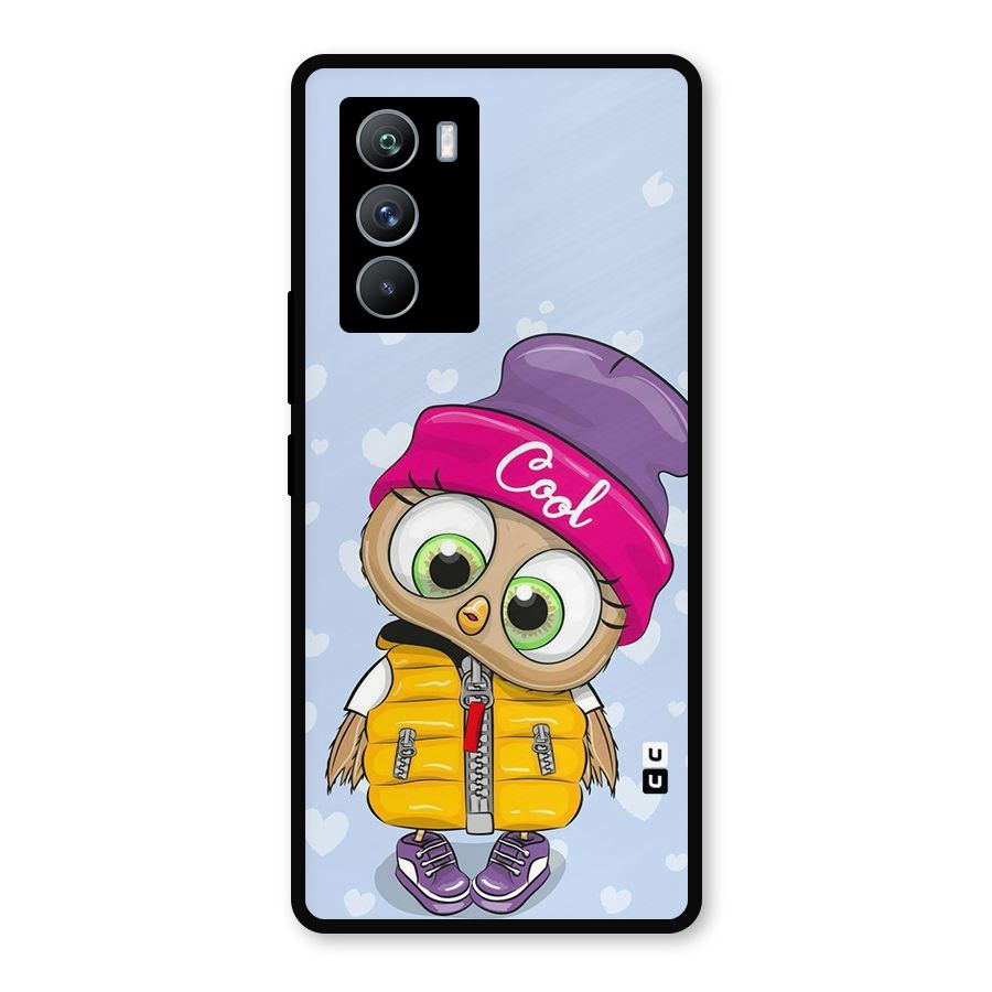 Cool Owl Metal Back Case for iQOO 9 SE