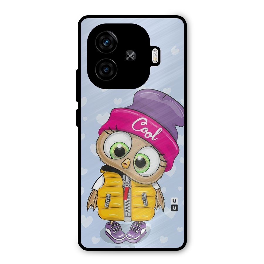 Cool Owl Metal Back Case for iQOO Neo 10R