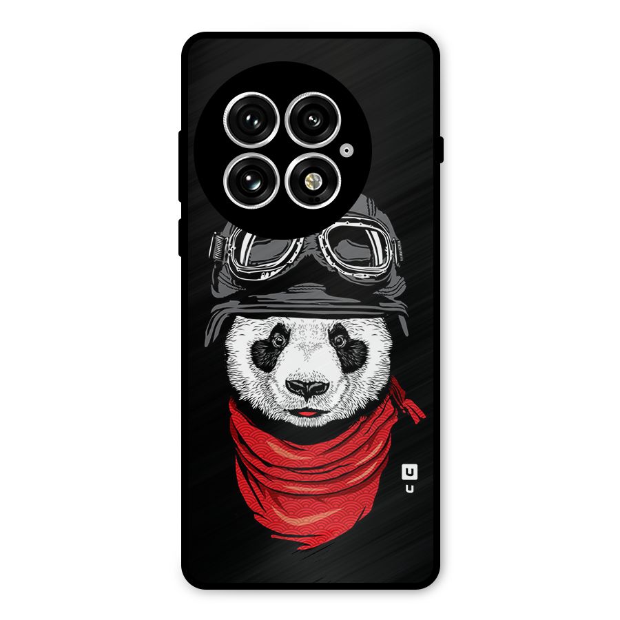 Cool Panda Soldier Art Metal Back Case for OnePlus 13