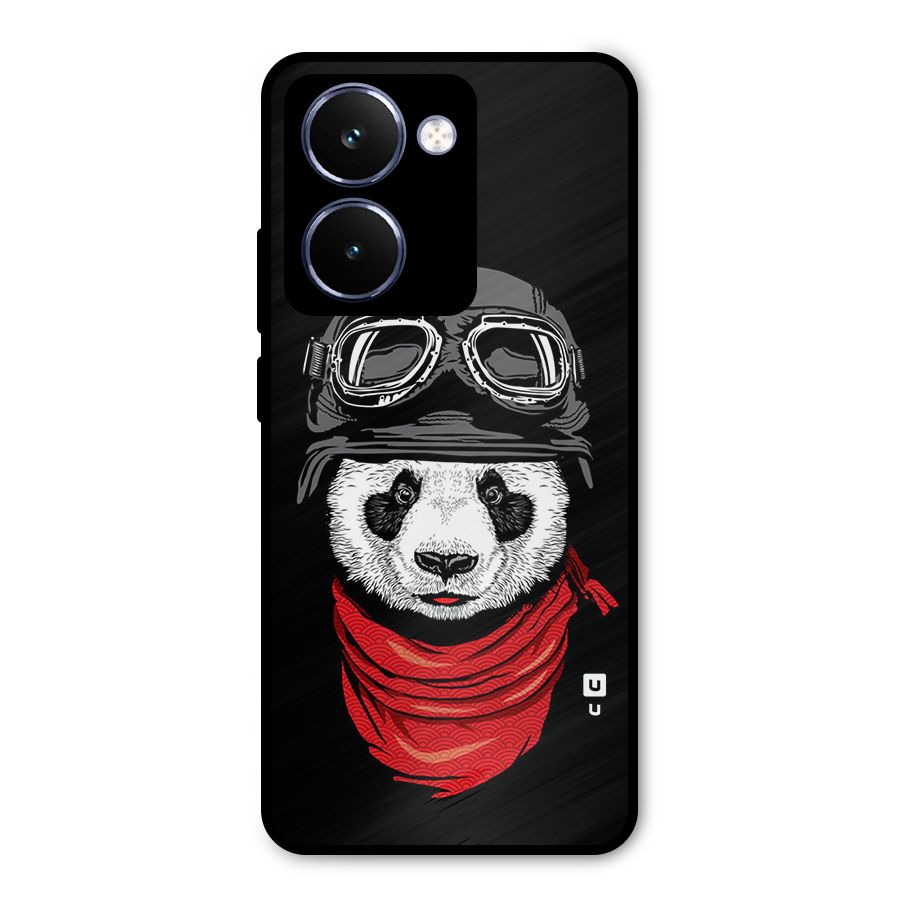 Cool Panda Soldier Art Metal Back Case for Realme P3 Ultra