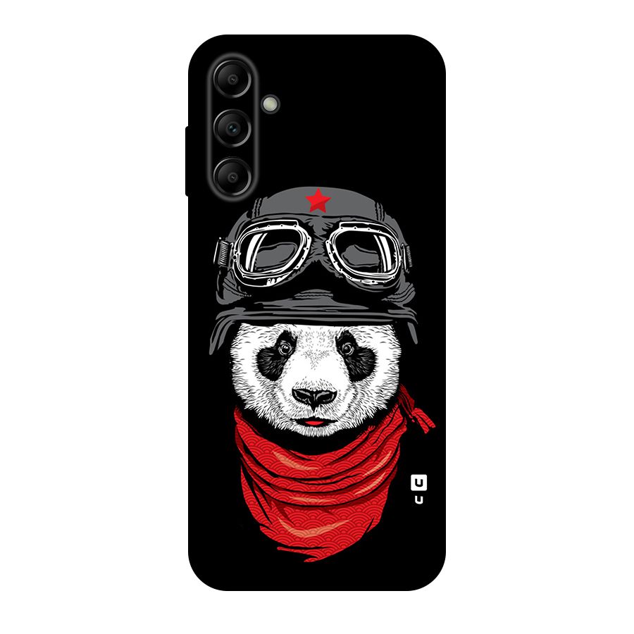 Cool Panda Soldier Art Original Polycarbonate Back Case for Galaxy A14 5G