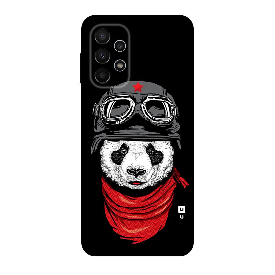 Cool Panda Soldier Art Original Polycarbonate Back Case for Galaxy A23
