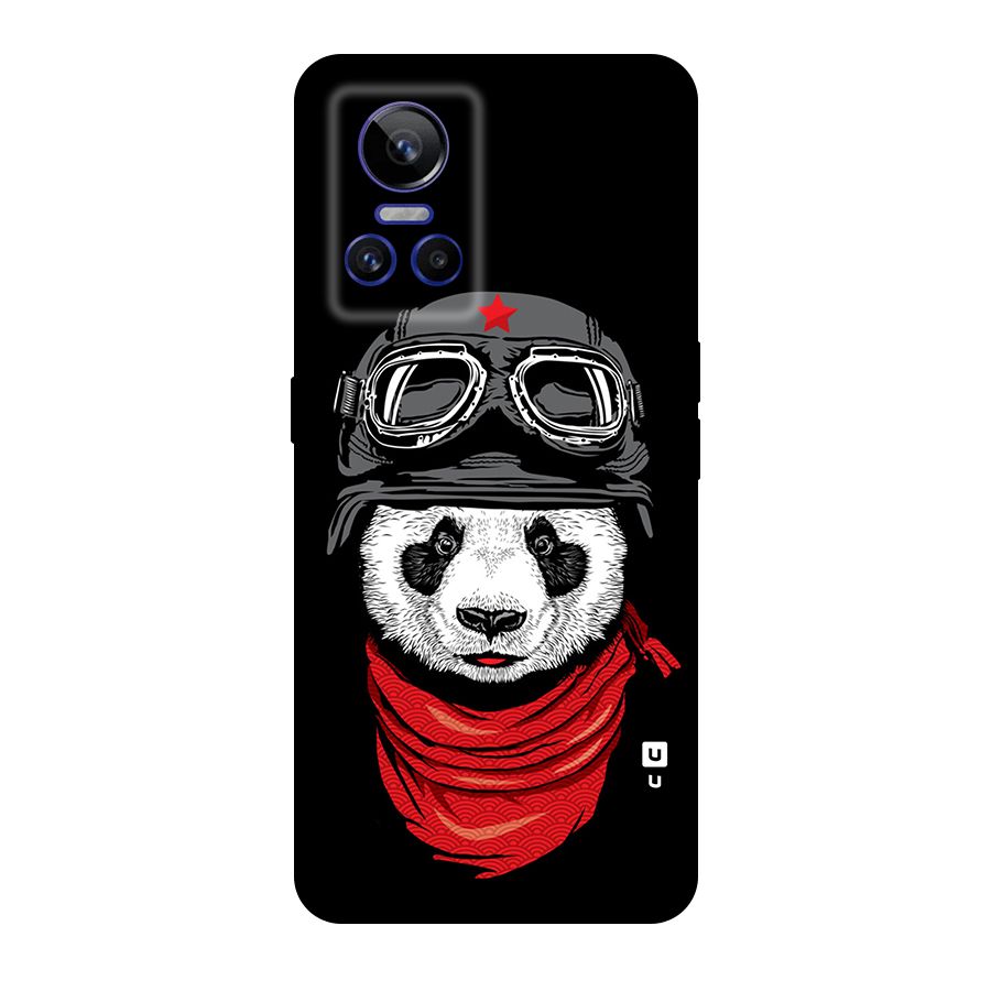 Cool Panda Soldier Art Original Polycarbonate Back Case for Realme GT Neo 3