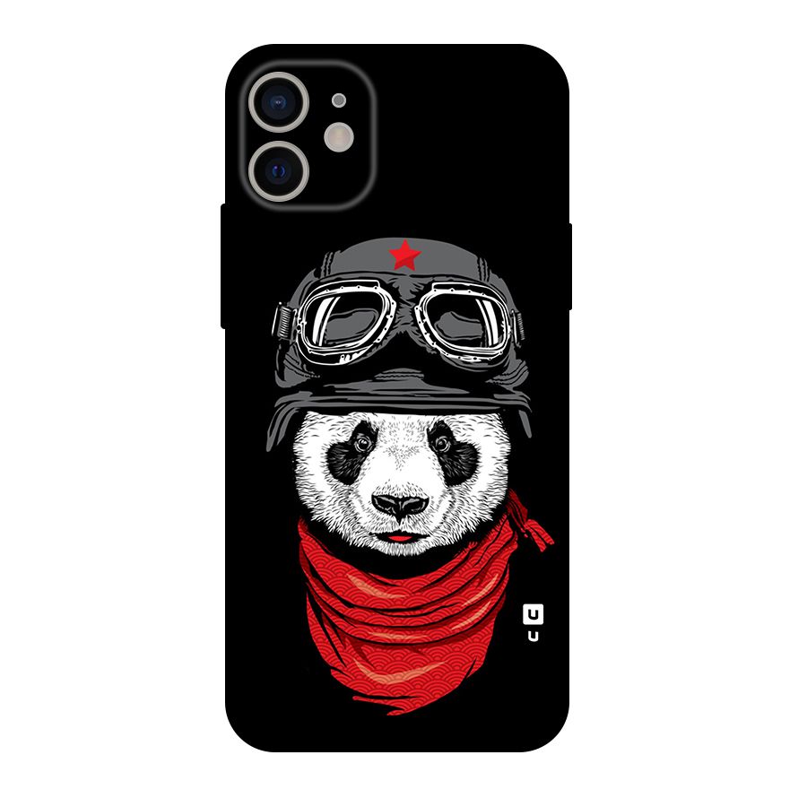 Cool Panda Soldier Art Original Polycarbonate Back Case for iPhone 11