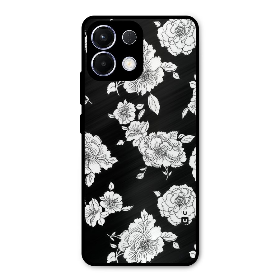 Cool Pattern Flowers Metal Back Case for Oppo K13