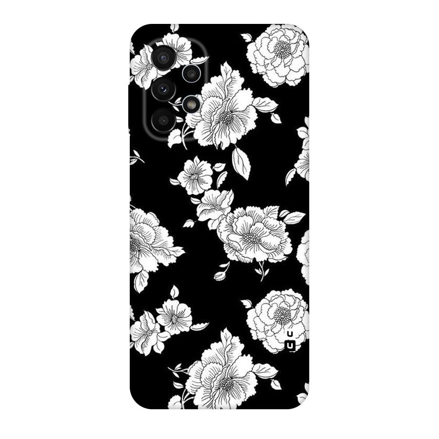Cool Pattern Flowers Original Polycarbonate Back Case for Galaxy A23
