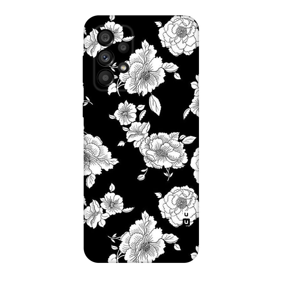 Cool Pattern Flowers Original Polycarbonate Back Case for Galaxy A73 5G