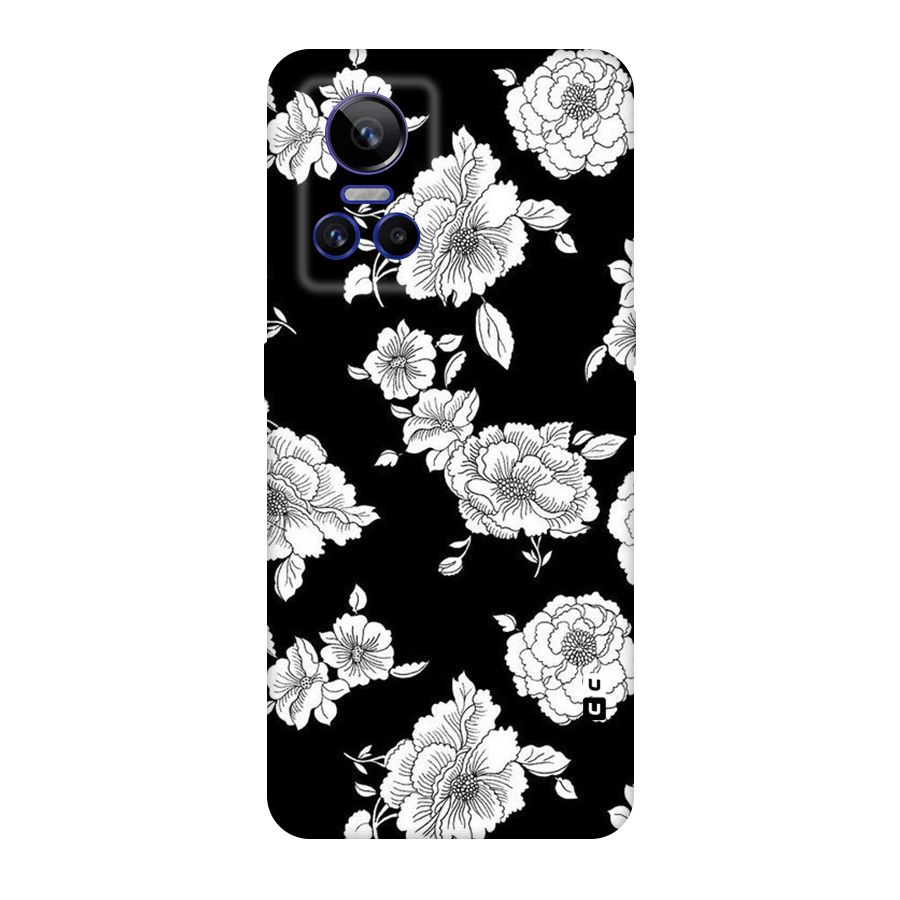 Cool Pattern Flowers Original Polycarbonate Back Case for Realme GT Neo 3