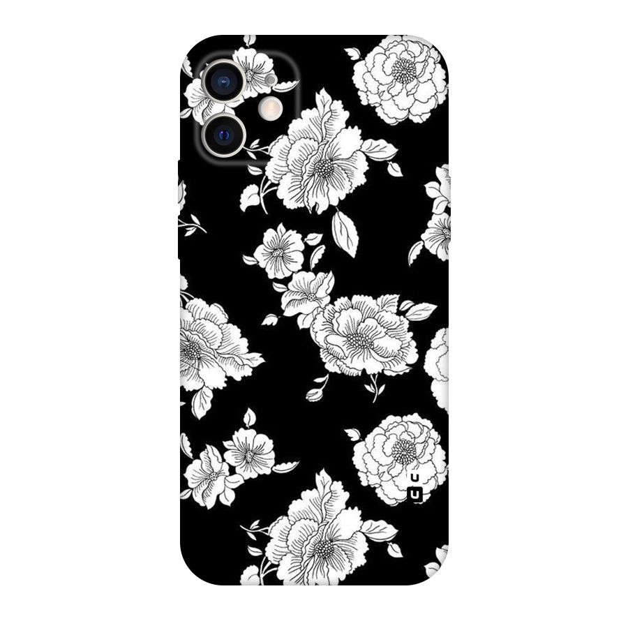 Cool Pattern Flowers Original Polycarbonate Back Case for iPhone 12
