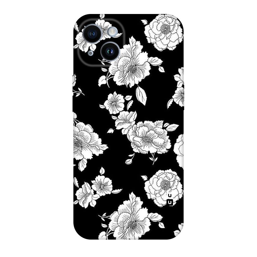 Cool Pattern Flowers Original Polycarbonate Back Case for iPhone 14