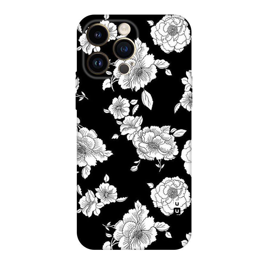 Cool Pattern Flowers Original Polycarbonate Back Case for iPhone 14 Pro Max