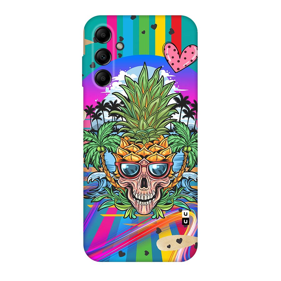 Cool Pineapple Skull Original Polycarbonate Back Case for Galaxy A14 5G