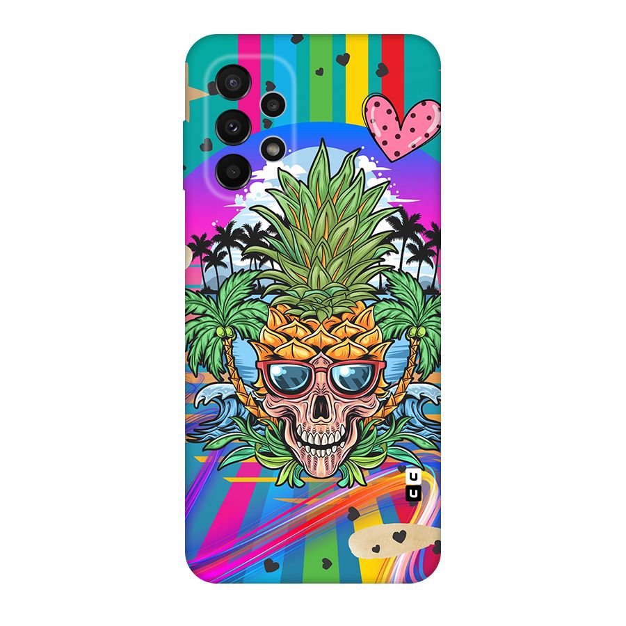 Cool Pineapple Skull Original Polycarbonate Back Case for Galaxy A23