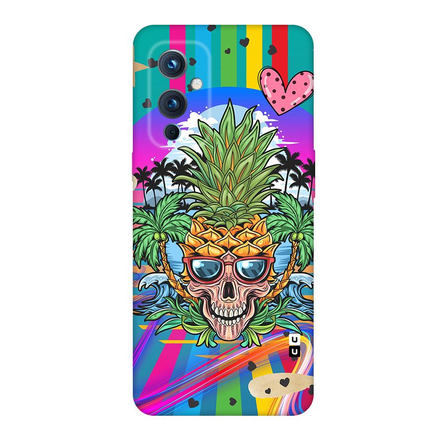 Cool Pineapple Skull Original Polycarbonate Back Case for OnePlus 9