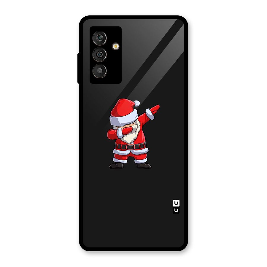 Cool Santa Dab Glass Back Case for Galaxy M13