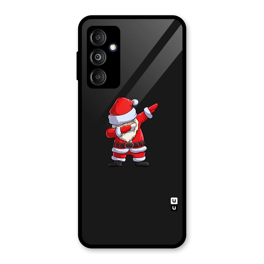 Cool Santa Dab Glass Back Case for Galaxy M14 5G