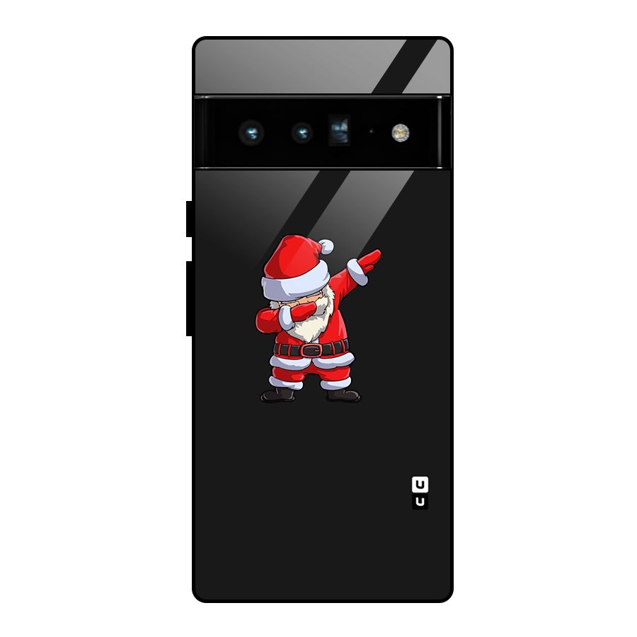 Cool Santa Dab Glass Back Case for Google Pixel 6 Pro