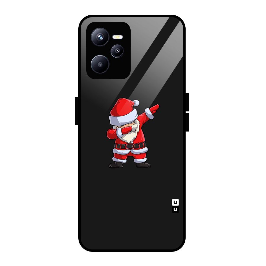 Cool Santa Dab Glass Back Case for Realme C35