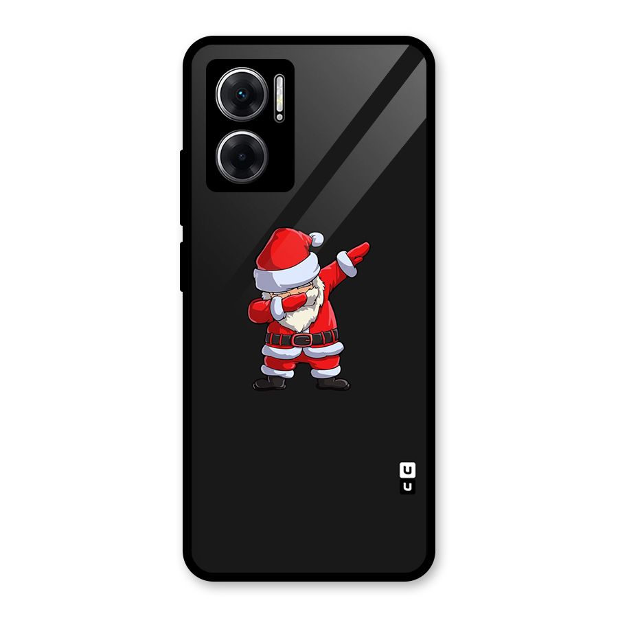 Cool Santa Dab Glass Back Case for Redmi 11 Prime 5G
