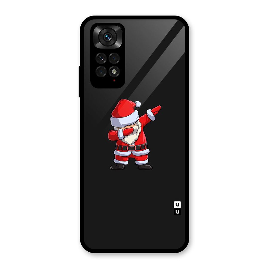 Cool Santa Dab Glass Back Case for Redmi Note 11S