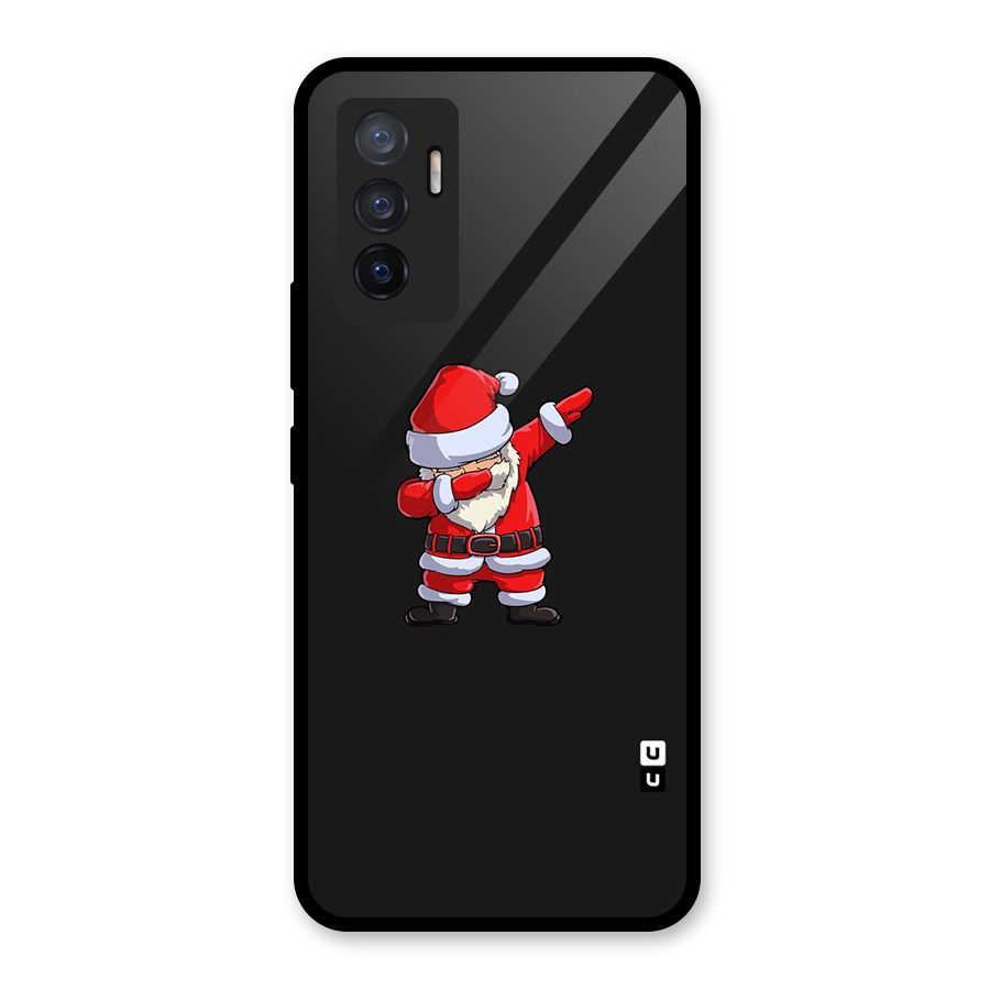 Cool Santa Dab Glass Back Case for Vivo V23e