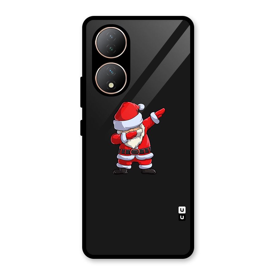 Cool Santa Dab Glass Back Case for Vivo Y100A