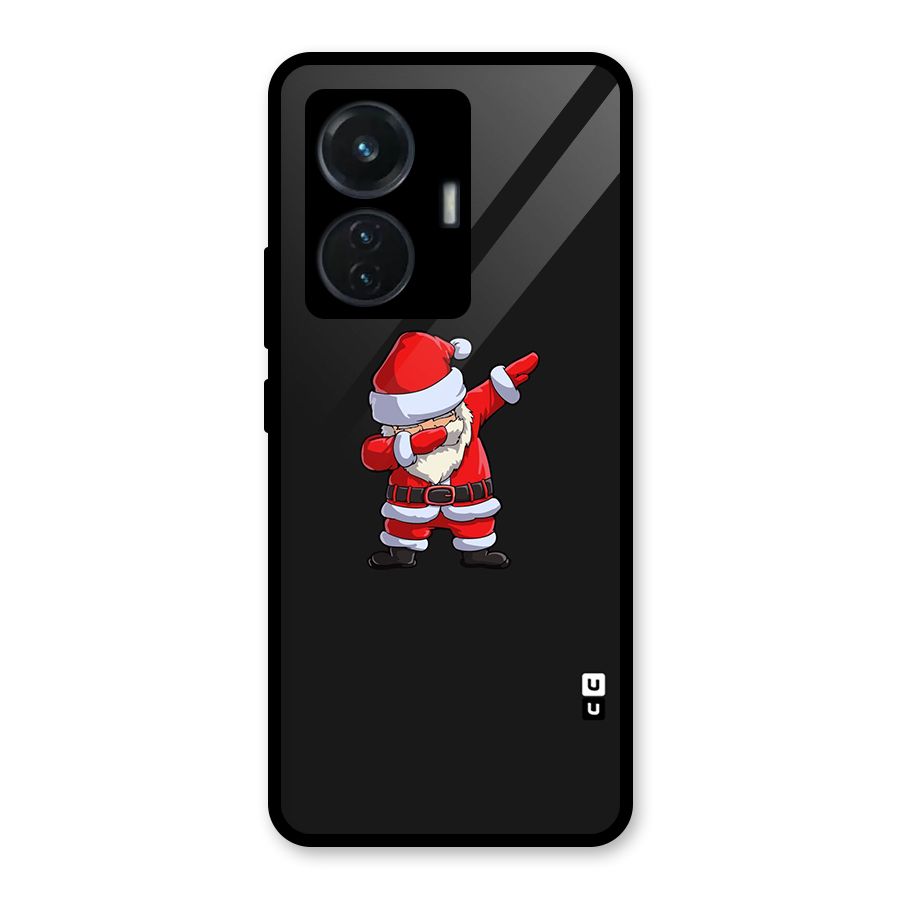 Cool Santa Dab Glass Back Case for iQOO Z6 44W