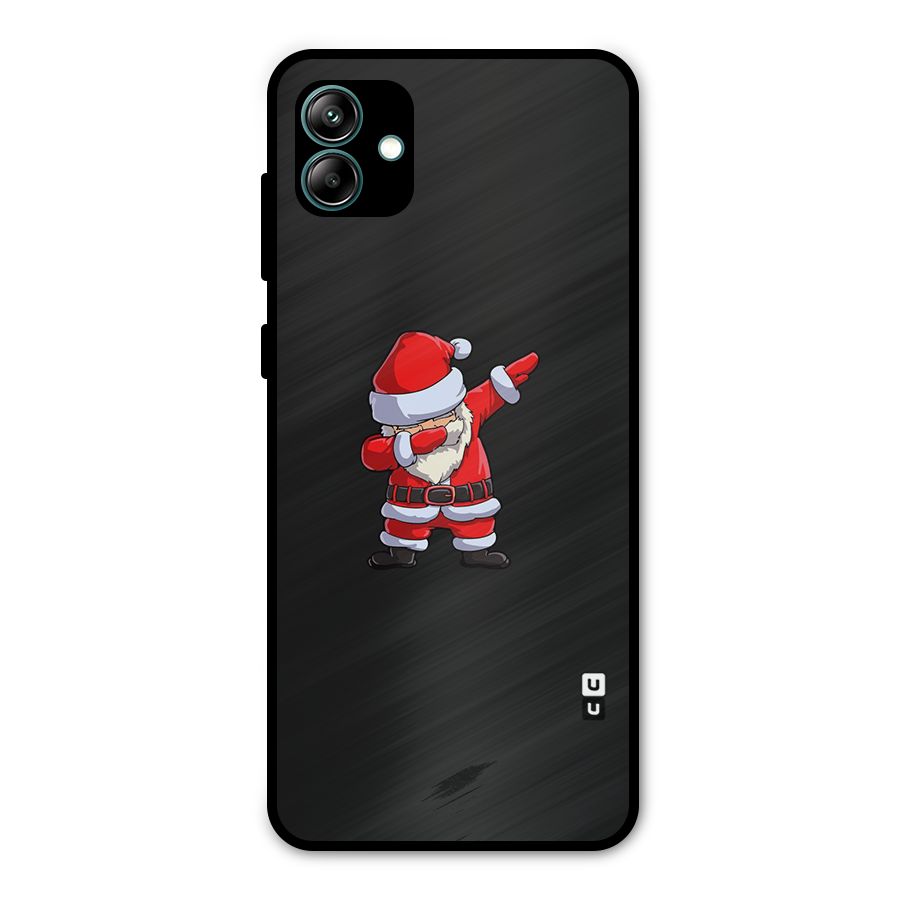 Cool Santa Dab Metal Back Case for Galaxy A04
