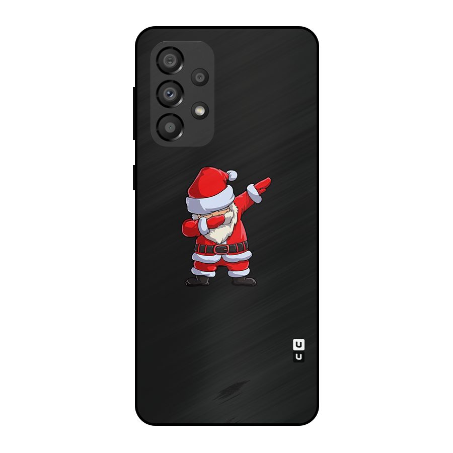 Cool Santa Dab Metal Back Case for Galaxy A33 5G