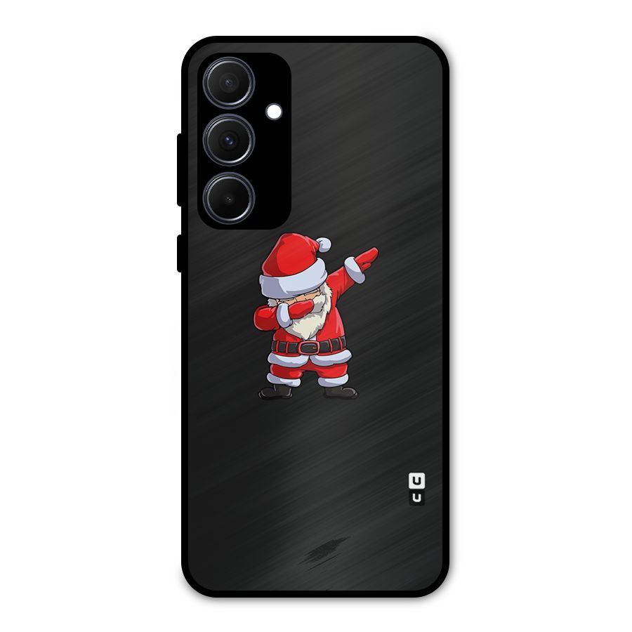 Cool Santa Dab Metal Back Case for Galaxy A35