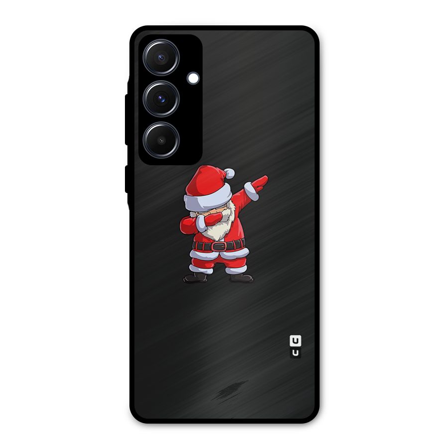 Cool Santa Dab Metal Back Case for Galaxy A55