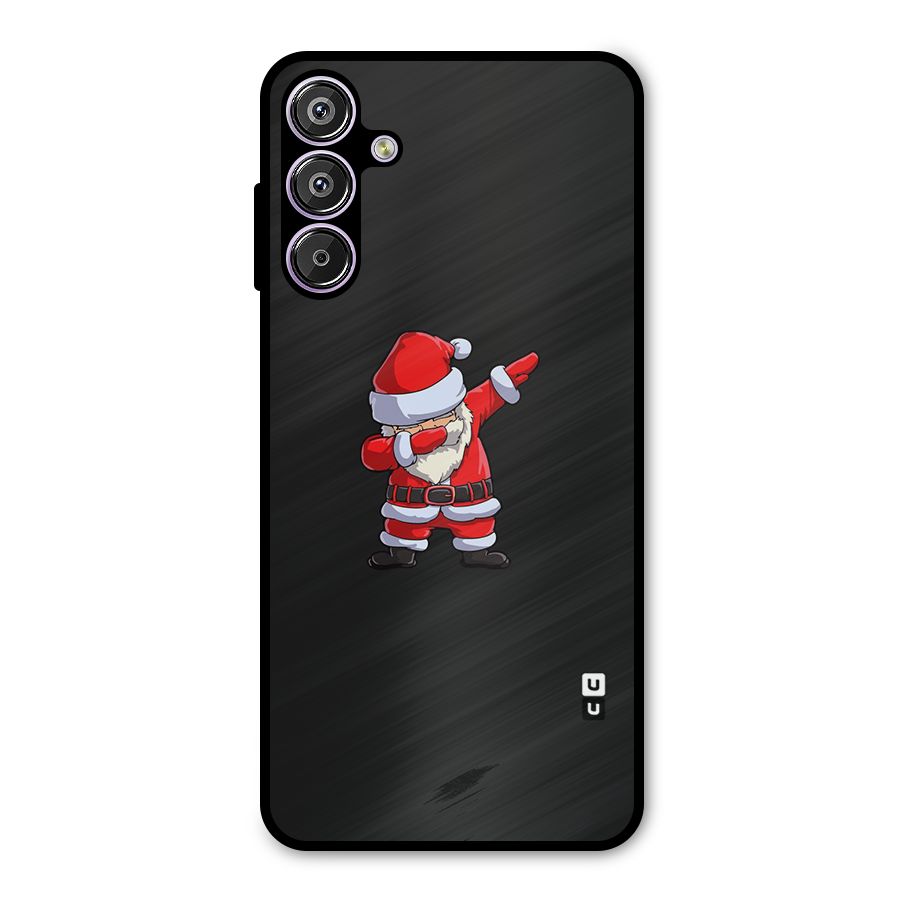 Cool Santa Dab Metal Back Case for Galaxy F15
