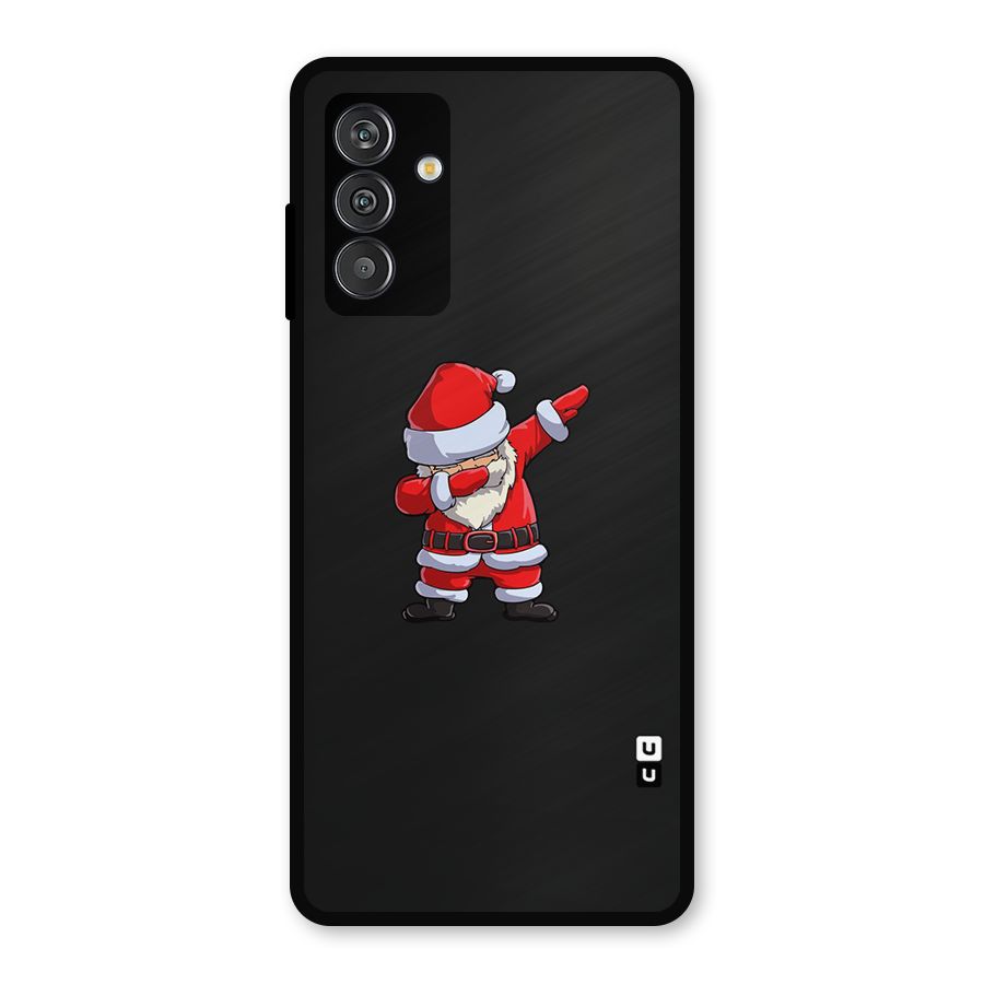 Cool Santa Dab Metal Back Case for Galaxy M14 5G